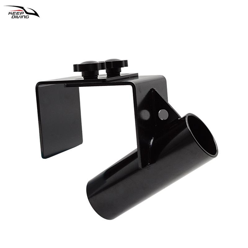 Heavy-Duty Adjustable Ice Fishing Sled Rod Holder - Hands-Free, High-Strength Insert