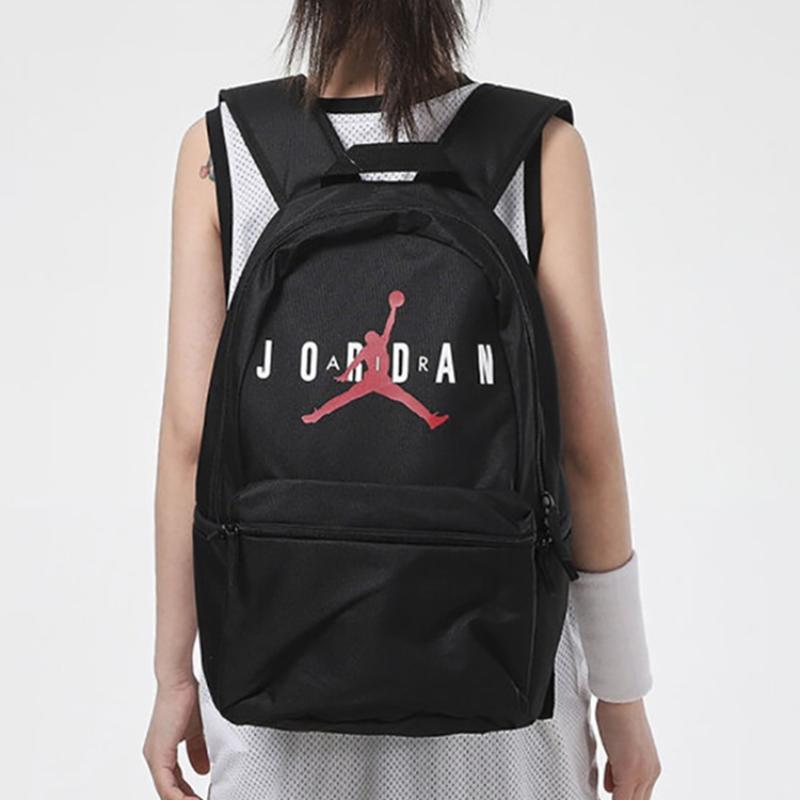 Jordan Polyester Fabric Backpack Regular Unisex Black Jordan JD2123005GS-001