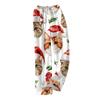 Women's Christmas Print Plush Casual Pants Cozy Holiday Pants for Winter Everyday Wear