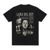 Lana Del Rey Printed TShirt Womens Fashion Hip Hop Street Style Harajuku Short Sleeve Summer Streetwear TShirt