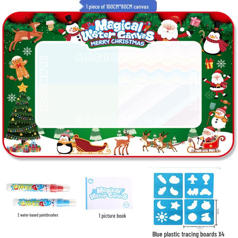 Magic Water Drawing Canvas: Large Creative Doodle Blanket for Kids
