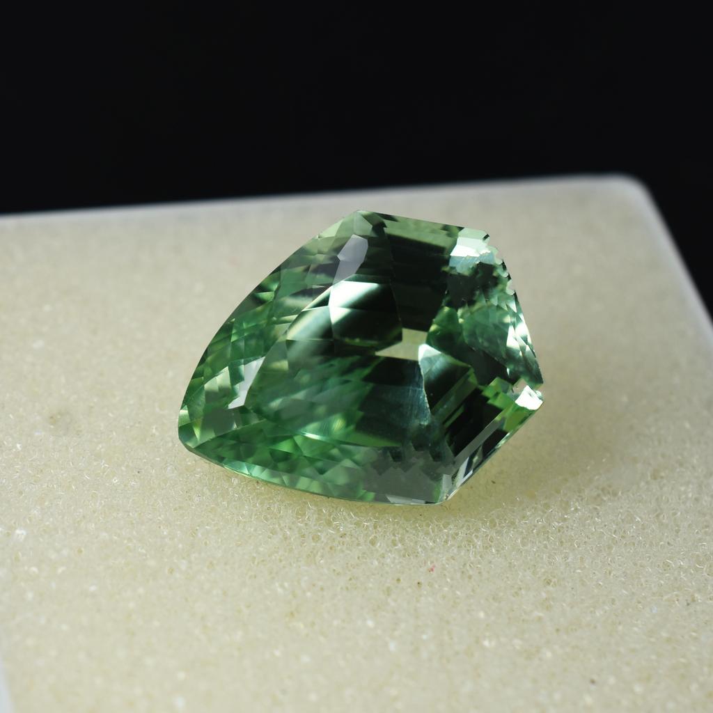 Natural Bluish Green Sapphire Loose Gemstone Fancy 16 ct Ring Making September Birthday Birthstone
