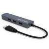 WAVLINK USB Ethernet Prędkość Transferu Danych Aluminiowy Kompaktowy Kompatybilny z Galaxy Tab Matebook Hub/USB3.04 Porty/Port Gigabitowy/Wysoki MacBook/MacBook
