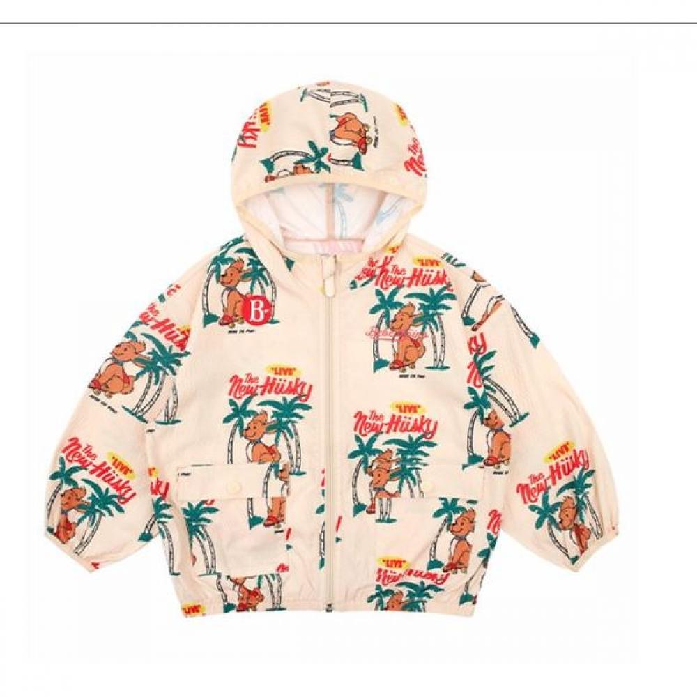 Bebe De Pino Hawaiian Puppy Windbreaker Bp51jf310 buttery/100