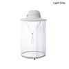 Men's Bucket Hat with Net Mesh For Solid Breathable Fishing Hat Outdoor Sports Fishing Gardening