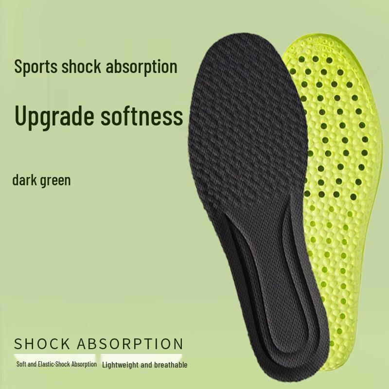 Odor-Resistant Breathable Popcorn PU Insoles for Military Training - Comfortable and Durable for Long Standing, Spring/Summer Unisex