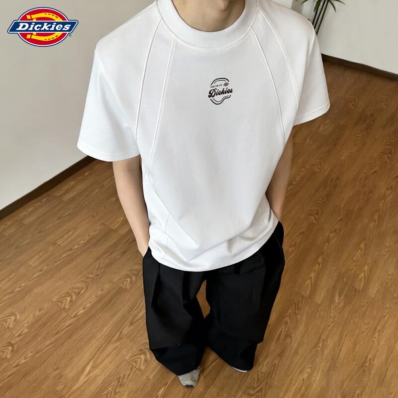 

Dickies Men s Deconstructed Spliced Short Sleeve T-Shirt M