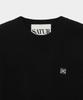 Seteo Dublin Asymmetrical Cashmere Blend Knit Classic Black (Type A)