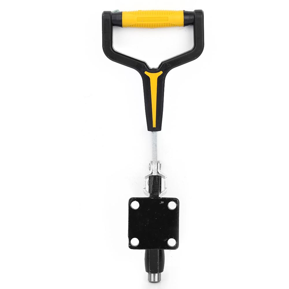386kg Force Fixture, Handle Putter for Heat Press Machine, 42mm Stroke, Special Quick Clamping Fixture, With Soft Plastic Covered Handle, Made of High