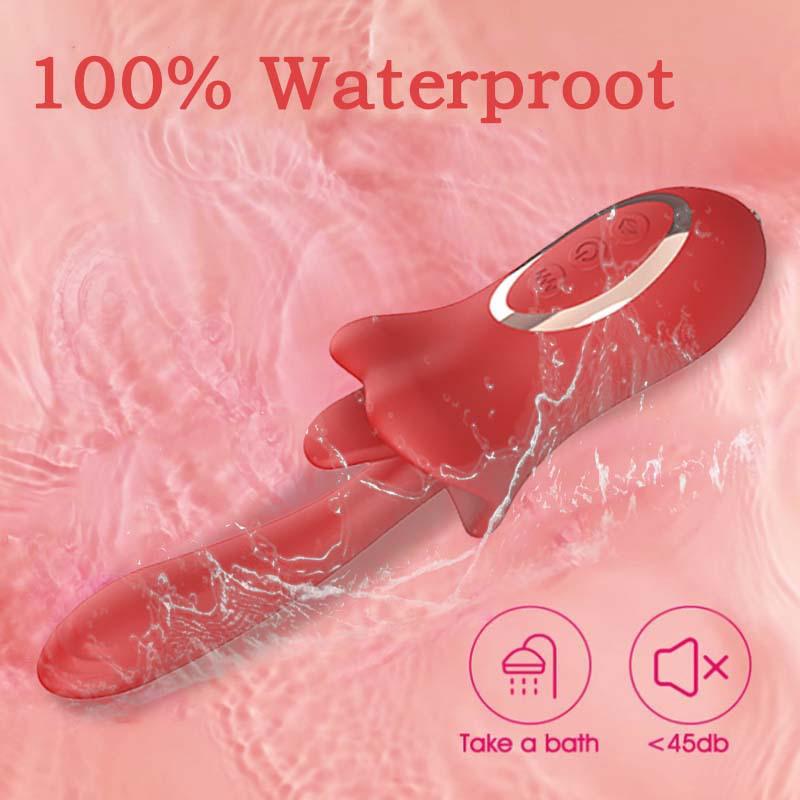 Lip Lure Vibrating Tongue Licking Masturbator for Women