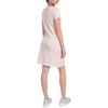Emporio Armani EA7 SS24 Solid Logo Print Round Neck Short Sleeve Dress Women dresses Light-Pink 3DTA52-TJDQZ-1422