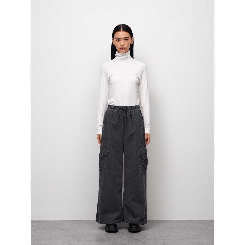 Gu By Uniqlo Corduroy Cargo Pants