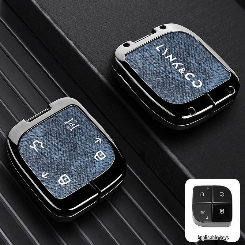 Key Case for Lynk & Co Models 01, 02, 03, 05, 06 (2021) - Car Shell Buckle