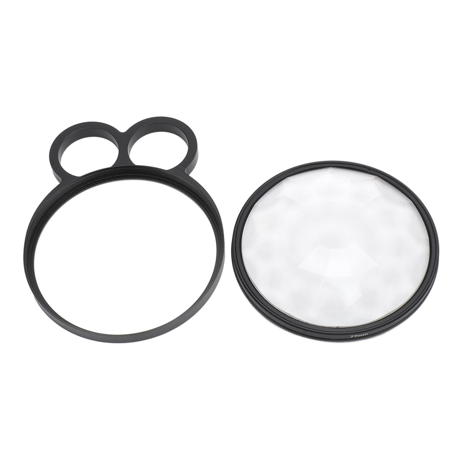 

77 мм ручной калейдоскоп фильтр специальные эффекты алюминиевый сплав фотообъектив для камеры