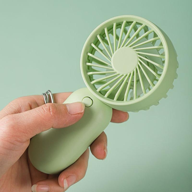 AM4 Battery Operated Powerful Handheld Fan Portable Small Lightweight Makeup Fan for Girl Women Indoor Outdoor