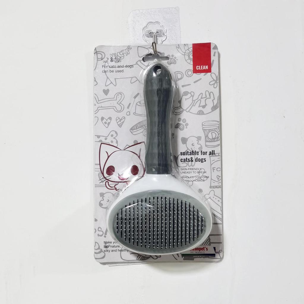 Pet Hair Removal Comb for Cats and Dogs - Effective Grooming Brush for Loose and Long Hair