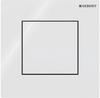 Geberit Pneumatic Urinal Flush Button White Rectangular