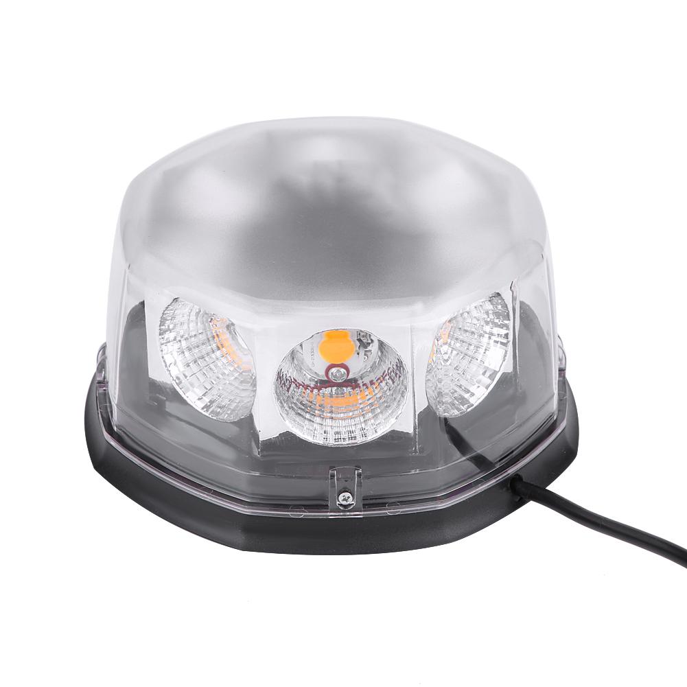 8 LED 40W 12-24V Magnetisch montiertes Auto Dach Stroboskop Notwarnung Blinklicht Rot & Blau
