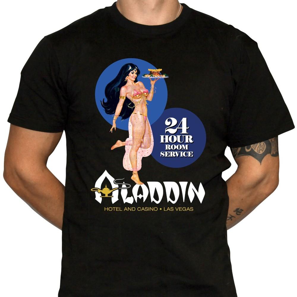 

Aladdin Hotel Harem Girl T-Shirt - Classic Las Vegas Casino and Hotel 4XL