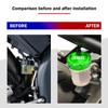 For Kawasaki Z800 Z750 2010 2012 2013 2014 2015 2016 Motorcycle Accessories CNC Rear Brake Fluid Reservoir Cap Cylinder Cover
