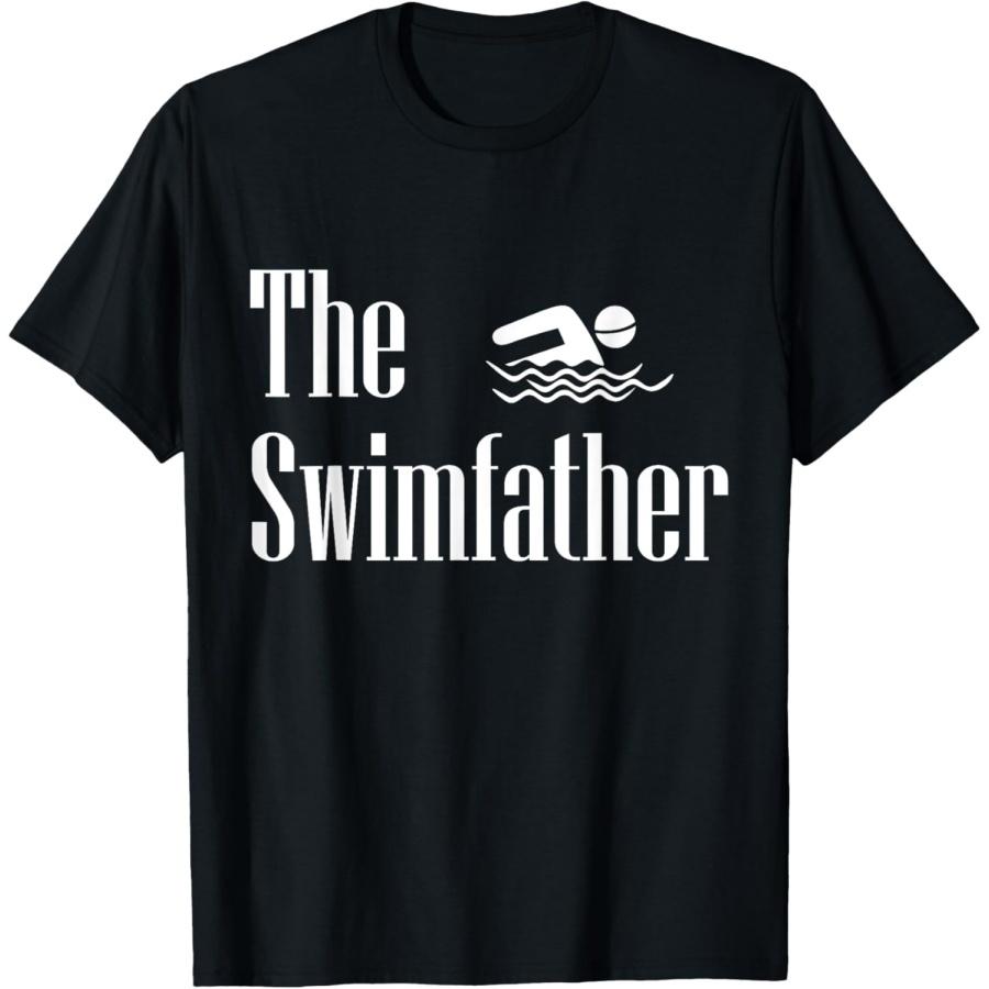 Футболка для плавающего папы  Swimfather  XXXXXL чёрный