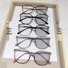 Women's High-End Large Frame Photosensitive Color-Changing Anti-Blue Light Glasses