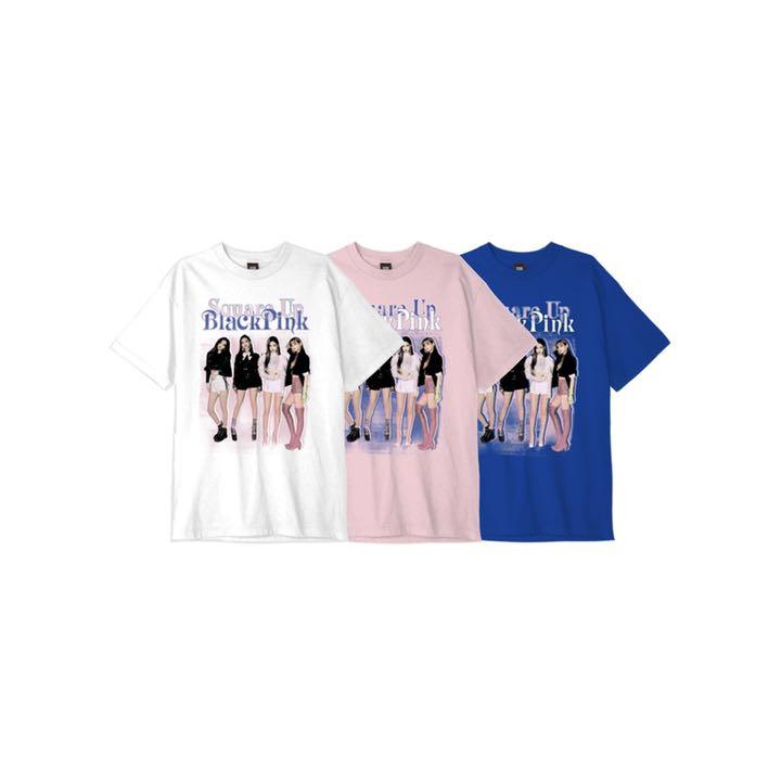 [USED] BLACKPINK T-SHIRT GOODS BLUE