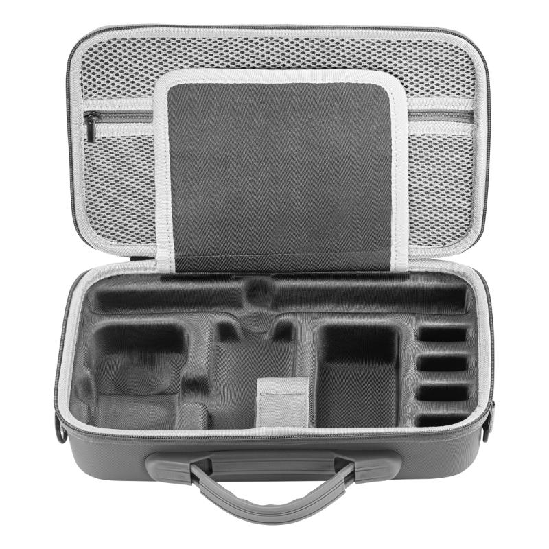 Shockproof Camera Accessories Organizers PU Material Portable Travel Storage Solution