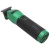 Electric Hair Clipper for Men Cordless Rechargeable LED Display Hair Cutting Trimmer with 4 Guide Comb Green Black