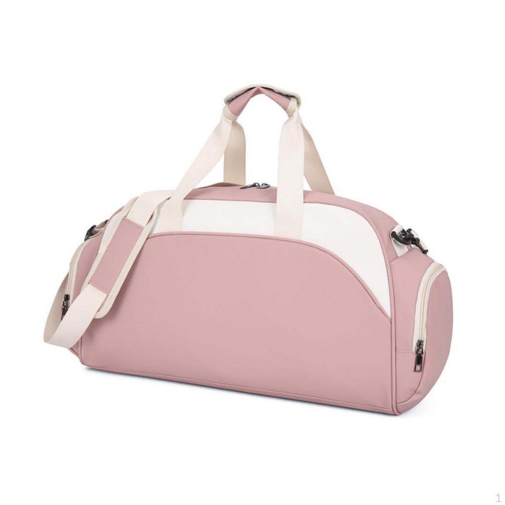 Travel Duffle Bag Gym Llarge Capacity Oxford with Shoes Compartment Sports Tote for Business