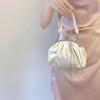 New Girl Cute Pleated Clip Gift Bag High-end Chain Bag Portable Messenger Bag Dumpling Bag