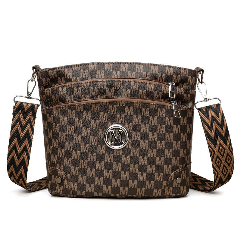 

Мягкая кожа Винтажная Минималистичная Универсальная Модная Сумка на Плечо Премиум Вместительная Сумка Кроссбоди коричневый