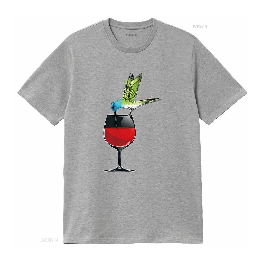 Cute Hummingbird Design For Women Lover T Shirt vintage Washed Unisex Soft Comfortable designer clothes Top For Everyday Wear