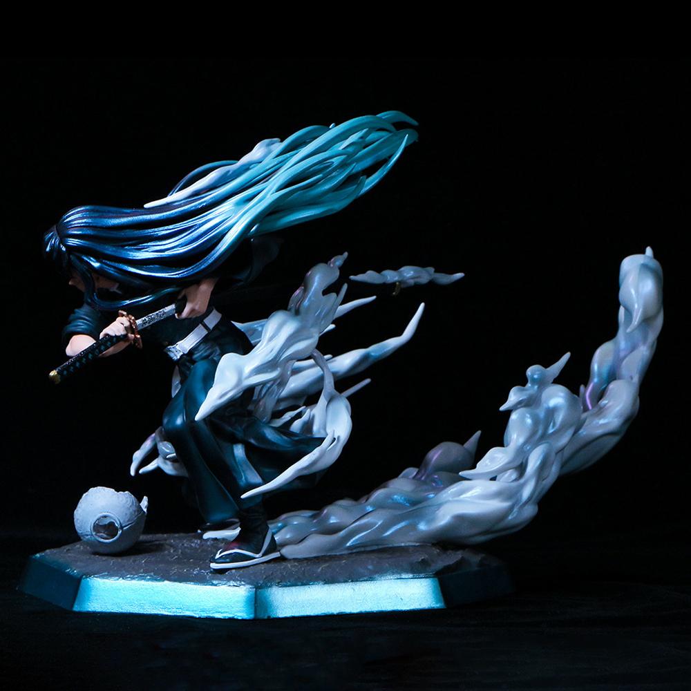 19cm Demon Slayer GK Tokitou Muichirou Soška PVC Akční Figurka Anime Figurka Model Hračky Ozdoba Kolekce Panenka Dárek pro Děti