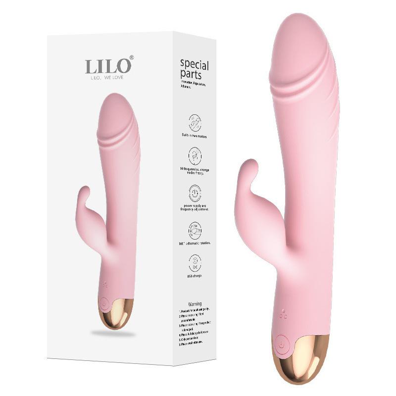 Lai Le Pink Lady Eros Tongue Licking Vibrator Egg Massager for Women