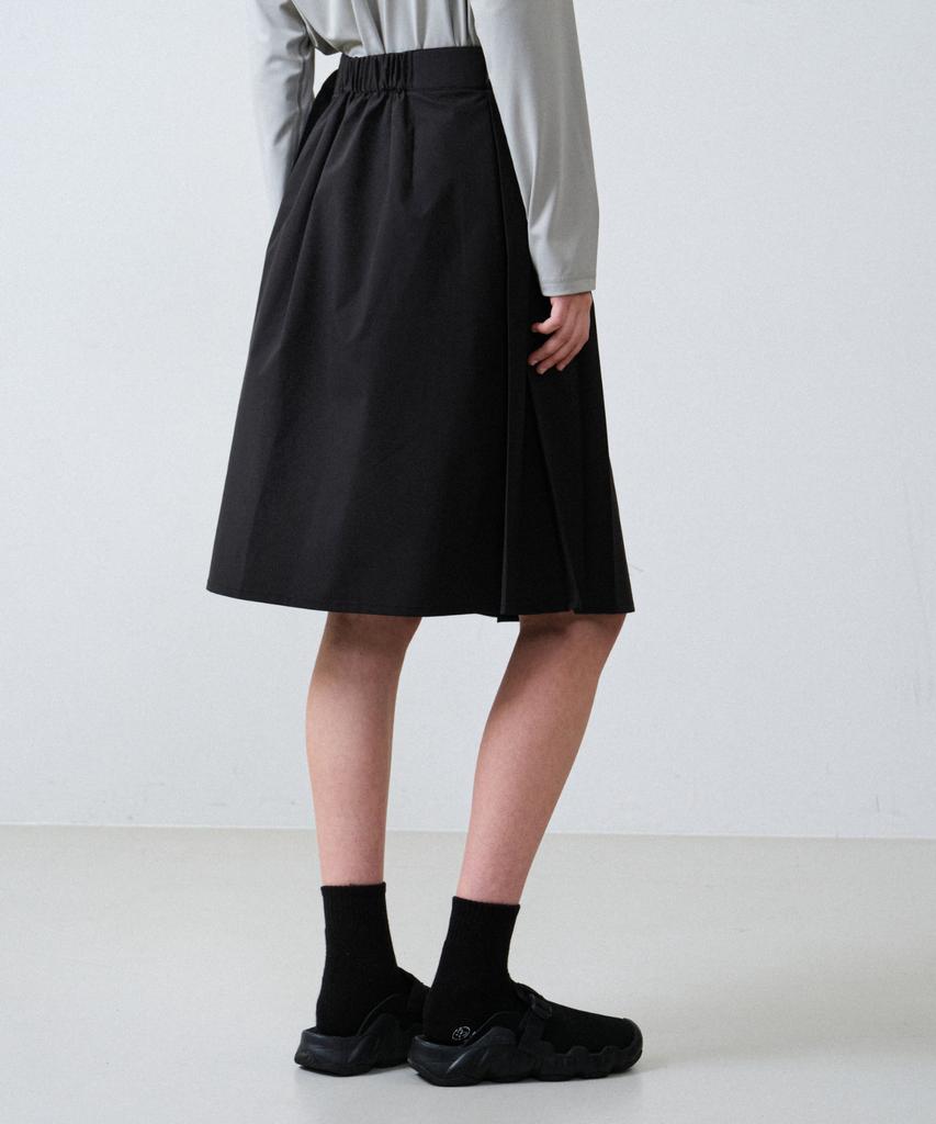 Hilliment Women'S Waterproof Layered Skirt (Black)