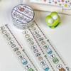 MINKYS Kawaii 3M DIY Hand Tent Tape Sticker Cartoon Animal Symbols Kpop Decorative Stickers Cute Cartoon School Stationery