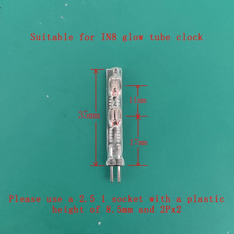 6-Bit In14 In8 Glow Tube Clock Module Nixie Clock Colon Tube Time Separator Accessories Tube Lamps