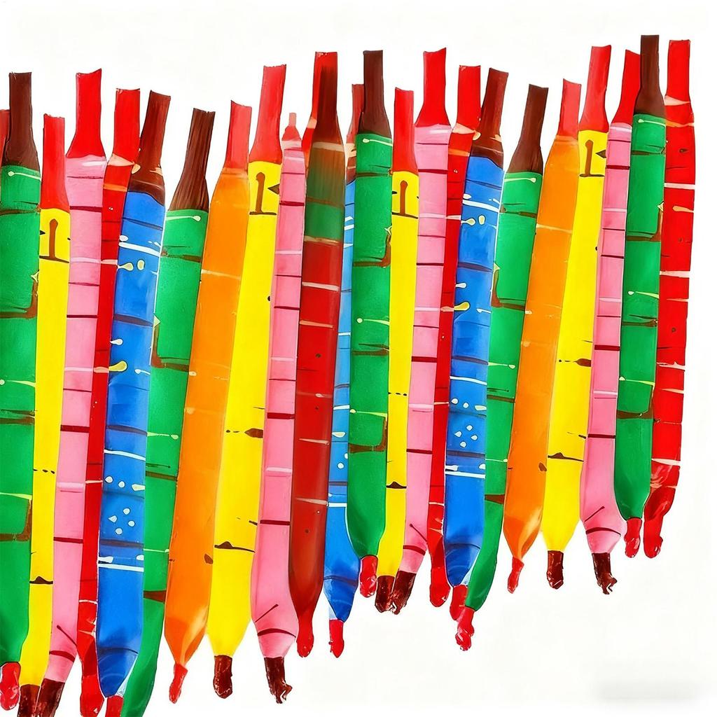 Party Balloons 100 Pieces Outdoor Toys Colorful Screaming Balloons With Hand Pump For Boys Girls Park School Family Gathering