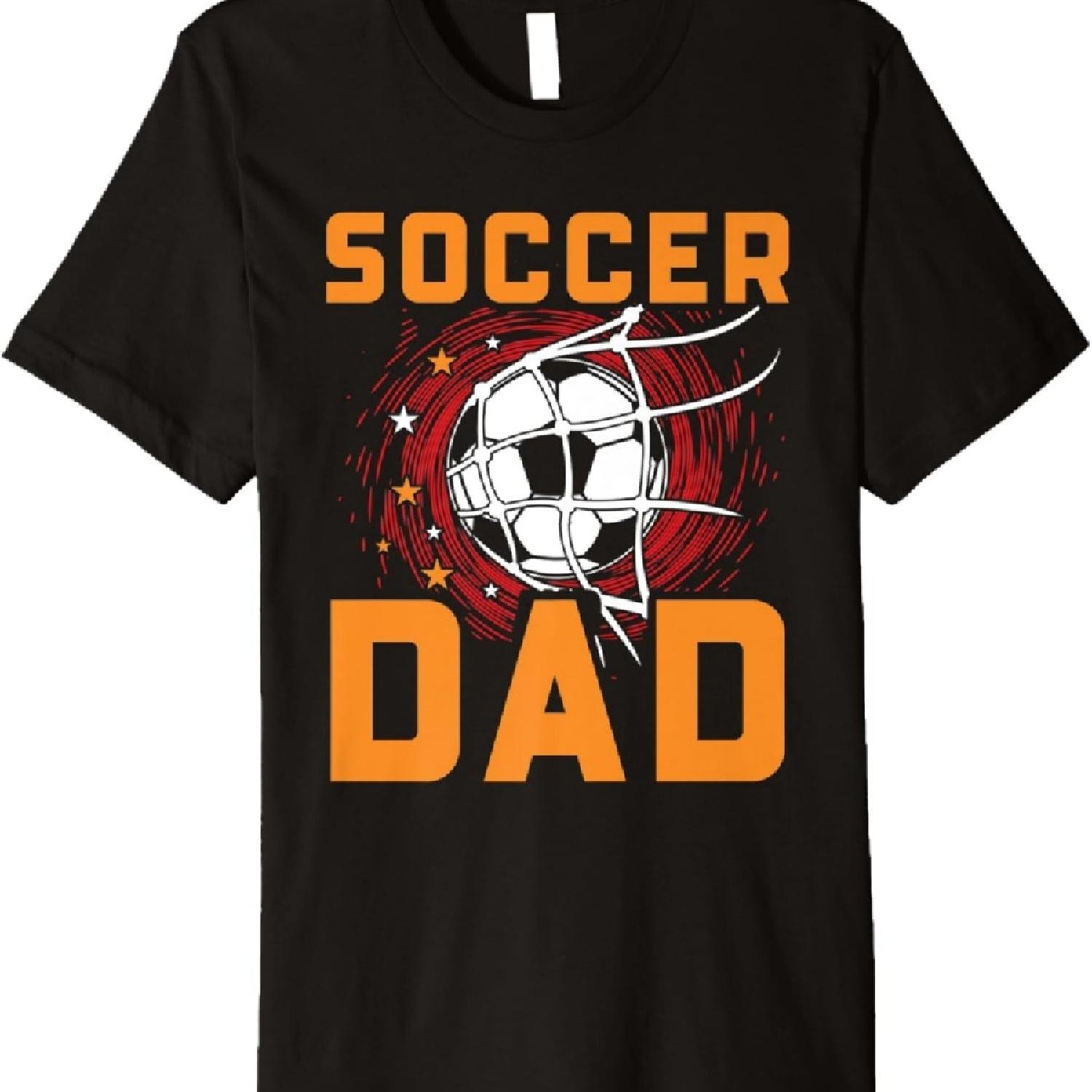 

Mens Soccer Dad - Soccer Player Dad Soccer Premium T-Shirt XXXXXL чёрный