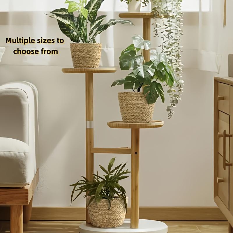 3 Stück Runder Handgewebter Übertopf im Rustikalen Stil, Perfekt für Kleine und Mittelgroße Pflanzen, Ideal für Innen- und Außendekoration