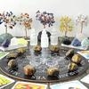 Tiger Eye Tumbled Polished Natural Crystals Home Decoration, Vase Filling, and Festive Gifts