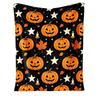 Cozy Halloween Flannel Blanket Soft Throw for Bed Couch and Sofa