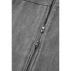 Customellow Gray Denim Hooded Blouson C9uam26381gyd
