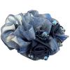 (ADOSSY) Scrunchie Adult Stylish Secure Hair Tie Accessory Fluffy Beautiful Beads Flower (C)