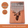 Kalimba Duimpiano: 17-Toons & 21-Toons Muziekinstrument voor Beginners voor Kinderen