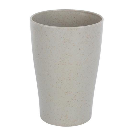 

500 мл экологически чистая чашка для зубной щетки с большим отверстием, современная кружка для ванной комнаты серый