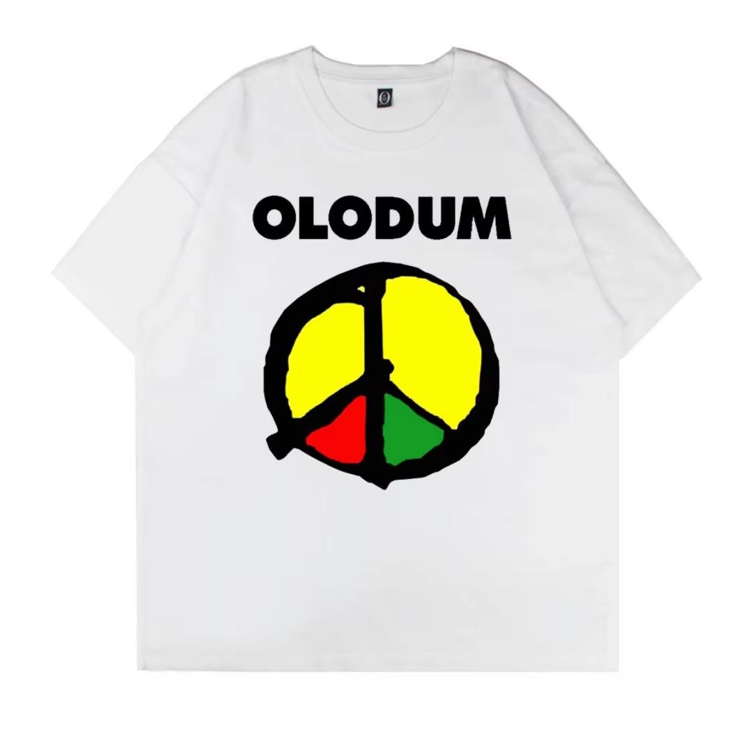 

Michael Jacksons Peace and Love Anti War OLODUM Music Rock Tshirt 2026 Summer pure cotton Unisexs TShirt Clothing Y2k Women XL