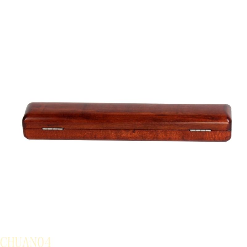 A1A2 Professional Flute Headjoint Protective Case Wood Construction Flute Instrument Storage Case for Home and Tours Use