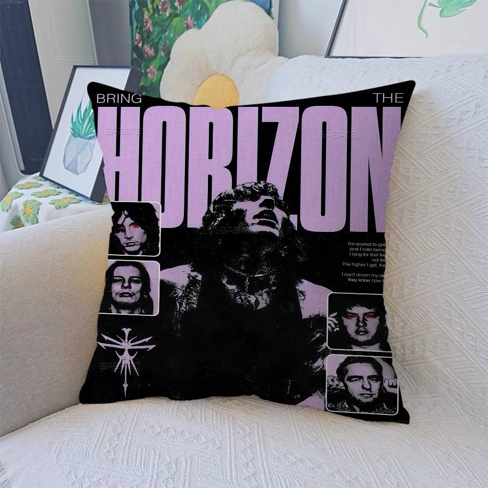 Band B-Bring M-Me The H-Horizon Pillow Gift Home Office Decoration Bedroom Sofa Car Cushion Cover case 45x45